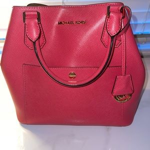 Michael Kors coral purse
